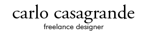 carlo casagrande freelance designer